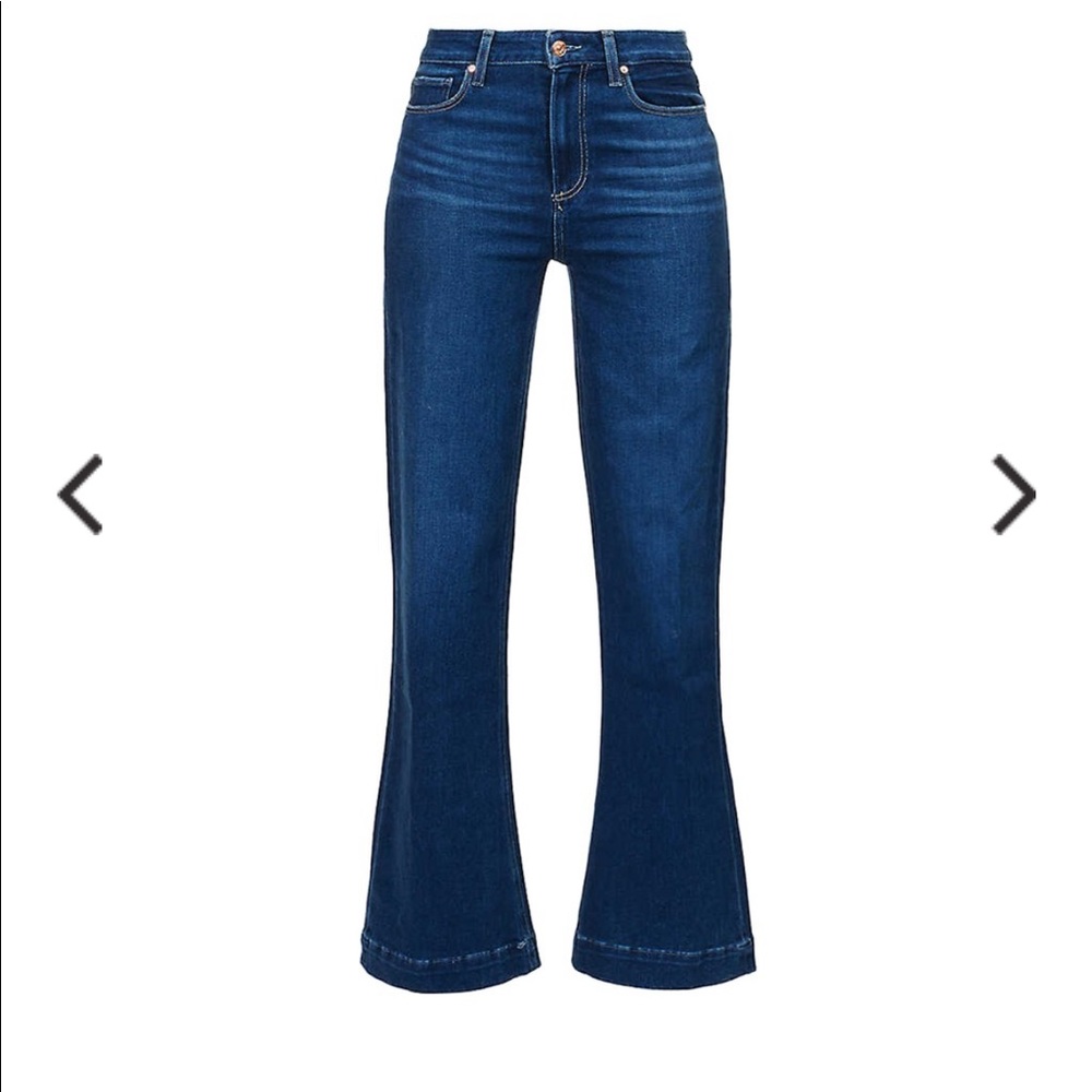 NWT Paige Leenah High Rise Slim Wide Leg